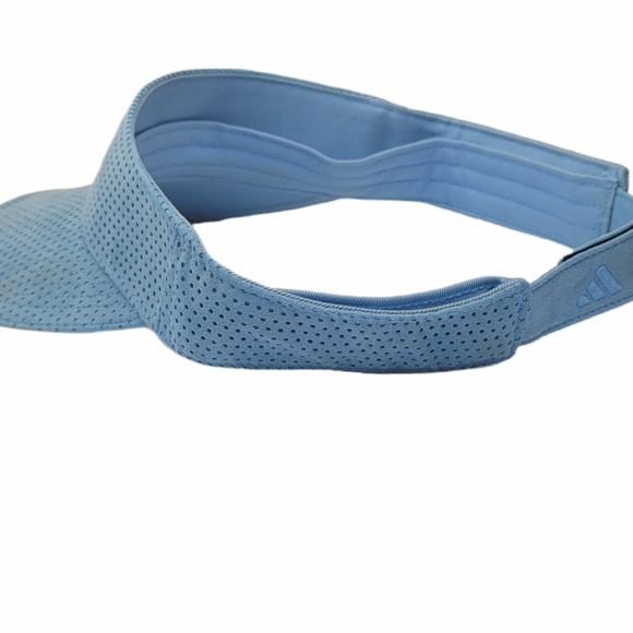 Adjustable C153 Adidas Blue Visor Cap Hat Tennis C - Picture 7 of 8
